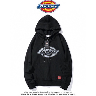 DICKIES Tide brand Dix เสื้อกันหนาวมีฮู้ด ผ้าฝ้ายสะท้อนแสง สไตล์คลาสสิก