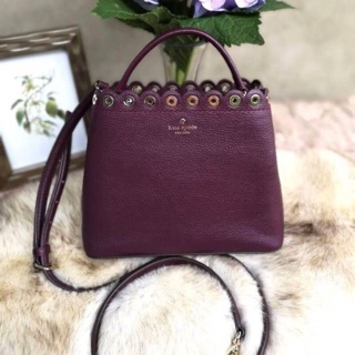 KATE SPADE Paloma Road Mini Janell Deep Plum