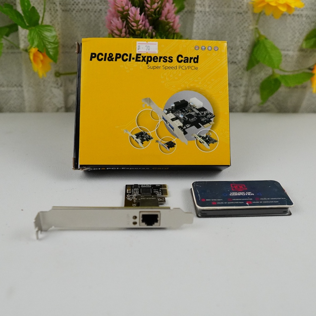 การ์ด PCI Express การ์ด Lan PCI