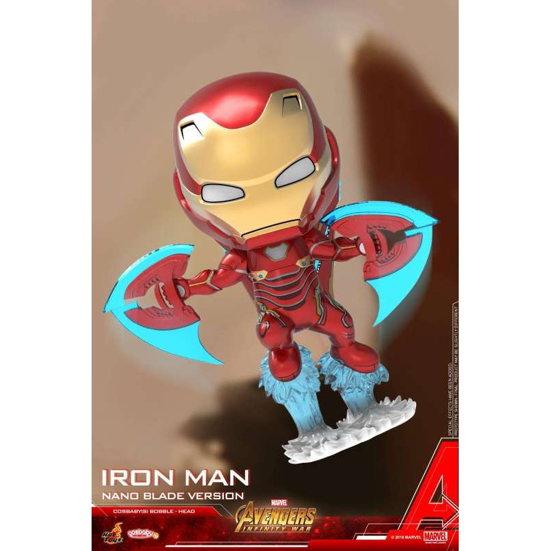Cosbaby COSB498 Iron Man Mark L (Nano Blade Version) Bobble-Head โมเดล ฟิกเกอร์ ไอรอนแมน ตุ๊กตา from Hot Toys