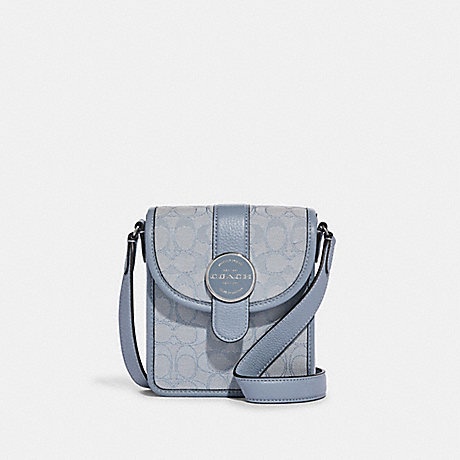 Coach NORTH/SOUTH LONNIE CROSSBODY IN SIGNATURE JACQUARD (COACH #C8321)