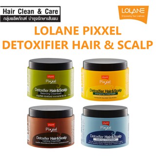 🌟 ทรีทเม้นท์ดีท็อกซ์ โลแลน LOLANE PIXXEL DETOXIFIER HAIR AND SCALP CREAMBATH