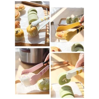 พร้อมส่ง ที่คีบอาหารอุ้งมือแมว ซิลิโคน Food Grade ทนร้อน 220°C คีบขนมปัง สลัด ของทอด