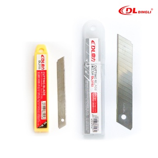 ใบมีดคัตเตอร์ ใบคัตเตอร์เล็ก ใบคัตเตอร์ใหญ่ ใบคัตเตอร์ Cutter Blade DL OFFICE รุ่น DL3105 ,DL3103 (ห่อละ 10 ใบ)