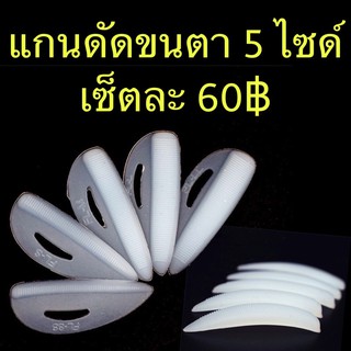 แกนซิลิโคนสำหรับดัดขนตา 4 sizes