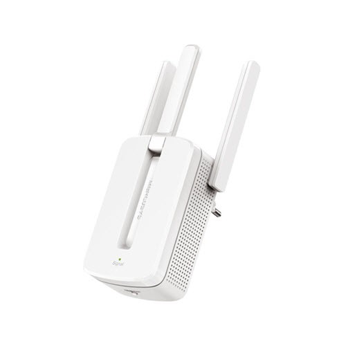 Mercusys MW300RE อุปกรณ์ขยายสัญญาณ Wi-Fi Repeater ใช้ง่ายแค่เสียบปลั๊ก 300Mbps Wi-Fi Range Extender