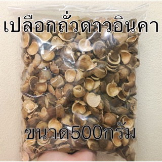 เปลือกถั่วดาวอินคา อบแห้ง เกรดA ขนาด500กรัม