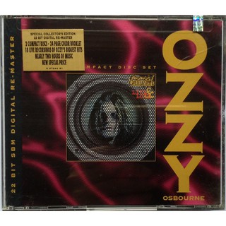 CD ซีดีเพลง Ozzy Osbourne Live &amp; Loud Special Collector Edition 22 Bit Digital Remaster 2 แผ่นคู่ ลิขสิทธิ์