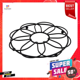 ที่รองภาชนะร้อนกลม KECH FLOWER สีดำROUND TRIVET KECH FLOWER BLACK