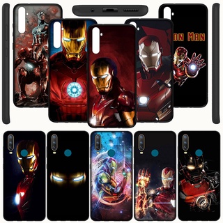 เคสโทรศัพท์ซิลิโคน แบบนิ่ม ลาย ECY134 Marvel Hero iron Man ironMan สําหรับ Samsung Galaxy A02 A32 5G A72 4G A02S M02