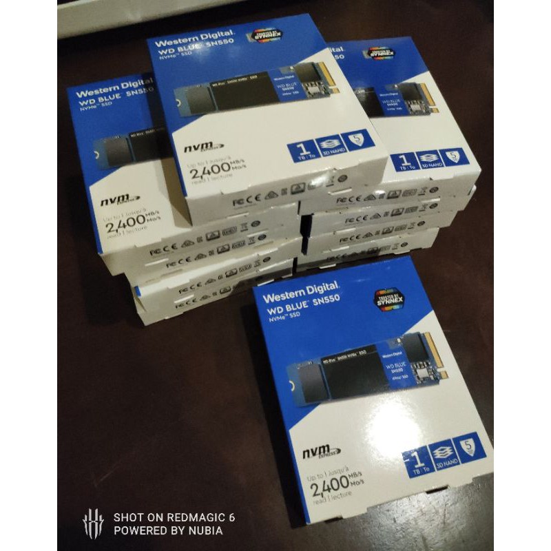 SSD WD BLUE SN550 NVme m.2 1TB ประกัน5ปี พร้อมส่ง