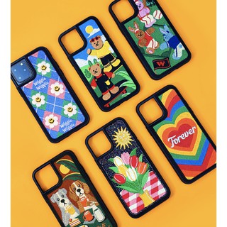 [Wiggle Wiggle] Embroidery Case Enjoy Life Korea100%