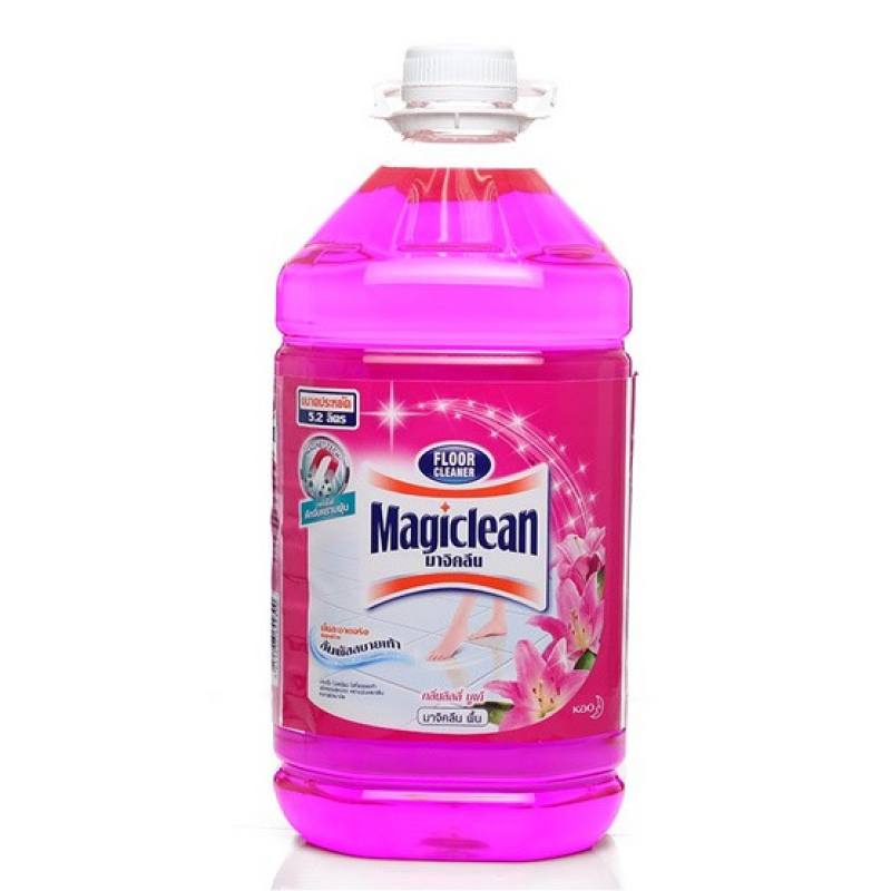Magiclean มาจิคลีน น้ำยาถูพื้น กลิ่นลิลลี่บูเก้ ขนาด 5 ลิตร