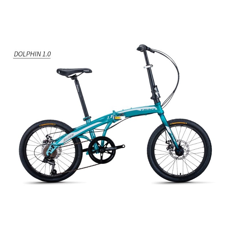 ส่งฟรี !! จักรยานพับ TrinX Dolphin 1.0 ล้อขนาด 20"×1.75 เกียร์ 7Sp