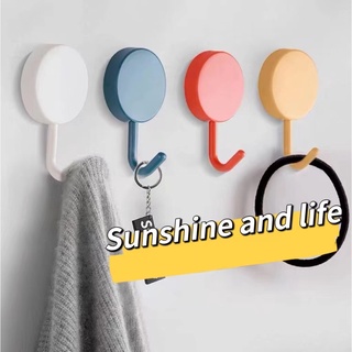 Sunshine and life🌟พร้อมส่งคะ🌟ตะขอเหนียวตะขอเล็กน่ารักสร้างสรรค์ 10 ชิ้น ตะขอเหนียวสิบอัน