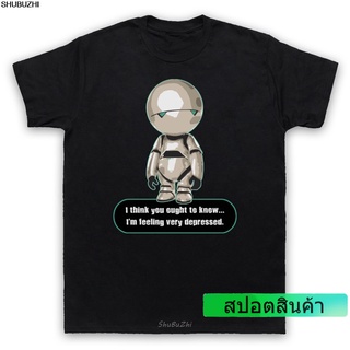 ผ้าฝ้าย 100% ลาย Tshrit Marvin Paranoid Android Unhitchhikers ใส่สบาย 2022