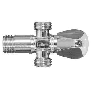 วาล์วและสต๊อปวาล์ว สต๊อปวาล์ว 1ทาง LABELLE LB2003 สีโครม ก๊อกน้ำ ห้องน้ำ STOP VALVE LABELLE LB2003 CHROME