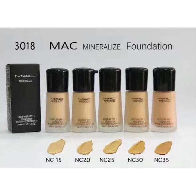 MAC moisture spf15 foundation #20