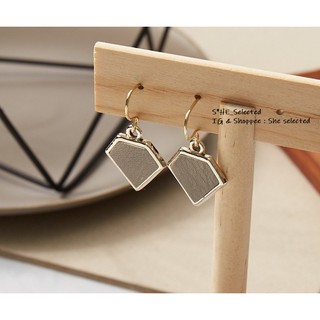 E26_Mini Earring_วใจสไตล์มินิมอล ต่างหู♥