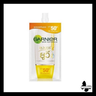 Garnier Skin Naturals Light Complete Super UV Spot-Proof Sunscreen การ์นิเย่ ครีมกันแดดไลท์คอมพลีทซุปเปอร์ยูวีสีธรรมชาติ ซอง[7 ml.]