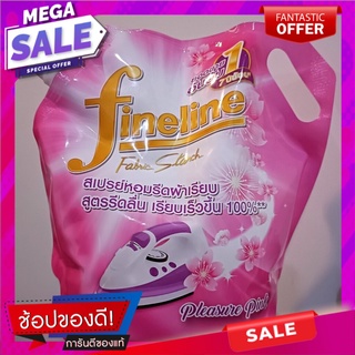 ไฟน์ไลน์ ผลิตภัณฑ์รีดผ้าเรียบ แบบถุงเติม กลิ่นพลีสเชอร์พิ้งค์ 1600 มล. Fineline Flat ironing product, refill bag, pleasi