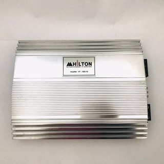 เพาเวอร์แอมป์ติดรถยนต์แรงๆ HILTON รุ่น HT-1200.1D CLASS D 1200w.