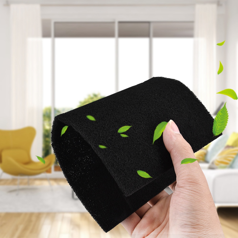 กรองอากาศ20 PCS Air Purifier Activated Carbon Filter Sponge