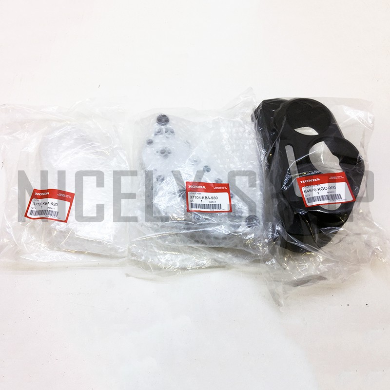 กระจกเรือนไมล์ ใส เสื้อไมล์ล่าง ฝาครอบไมล์บน LS125 เก่า ใหม่ ของแท้ศูนย์ HONDA 37102-KBA-930 37104-K