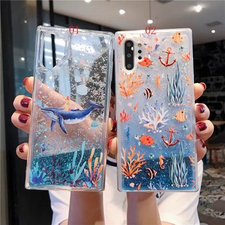 เคสโทรศัพท์ประดับเลื่อมแบบนุ่มสําหรับ samsung galaxy s7 edge note 10 pro s10 a9 2018 a 51 a 71 s20 ultra j5 pro 2017