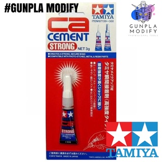 TAMIYA 87139 กาวติดพลาสติกกับโลหะ CA Cement (Strong) ชนิดยึดติดดีเยี่ยม