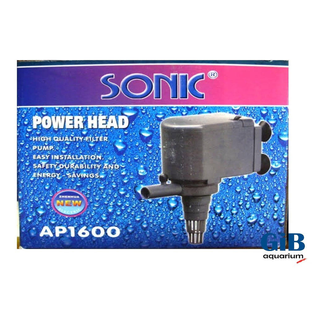 เครื่องปั้มน้ำตู้ปลา SONIC รุ่น AP1600