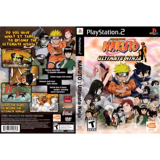 แผ่นเกมส์ PS2 Naruto Ultimate Ninja   คุณภาพ ส่งไว (DVD)