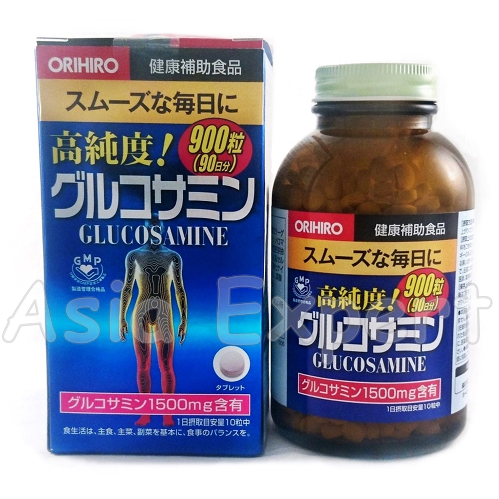 ORIHIRO Glucosamine 1500mg 900เม็ด Shopee Thailand