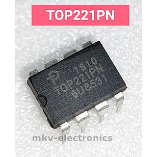 (1ตัว) TOP221PN , IC Switching DIP-8 (รหัสสินค้า M02584)