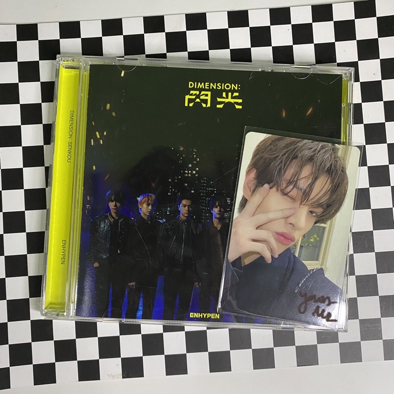 อัลบั้ม Enhypen vvj senkou jake photocard