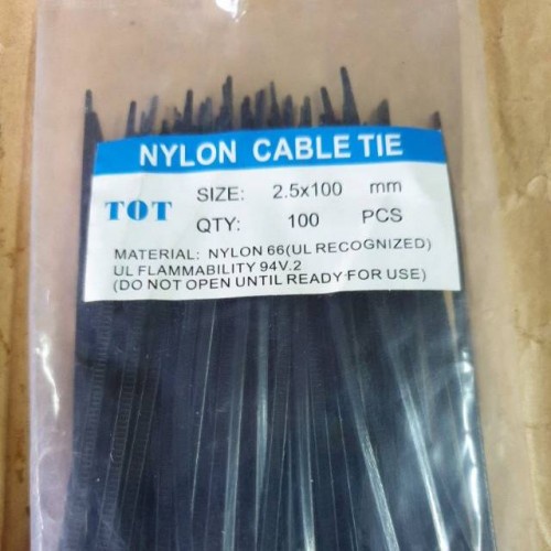 CABLE TIES 10 ซม. CABLE TIES 100 ชิ้น