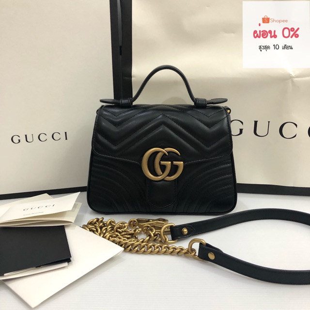 Gucci marmont mini top handle