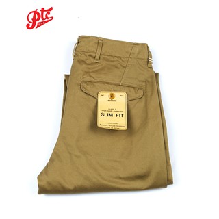 กางเกง Workers Officer Trousers Slim Type 1 USMC Khaki 10.5 oz.