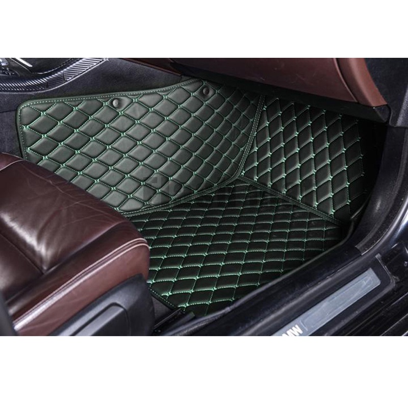 Custom Leather Car Floor Mats For Renault Sandero Stepway Megane Clio