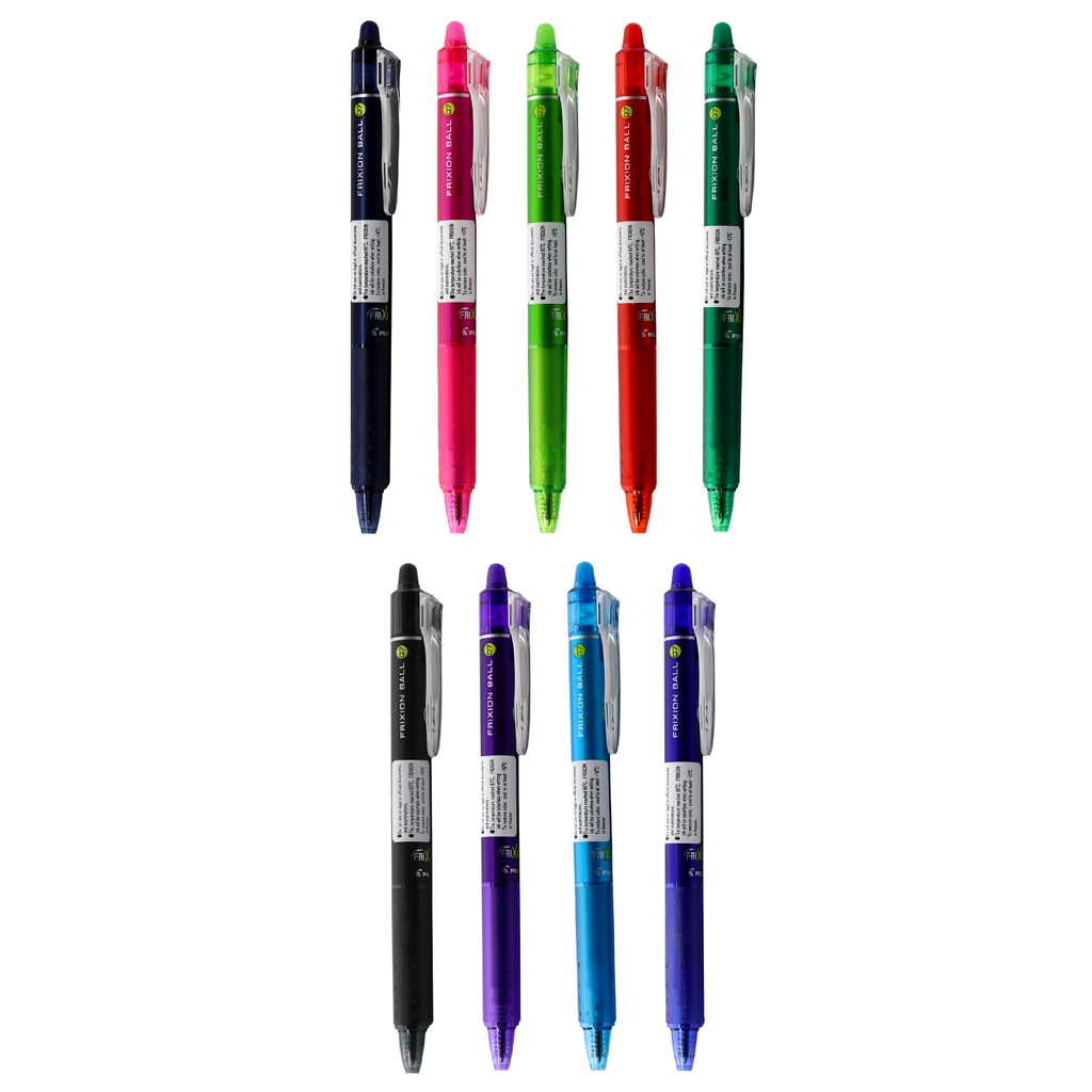 Pilot Frixion ปากกาลบได้ 0.7mm. สีตามด้าม ราคาขายต่อด้าม