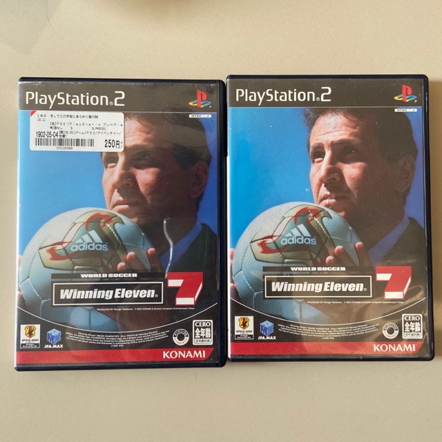 เกมส์ PS2 WORLD SOCCER WINNING ELEVEN 7 แท้(JP)