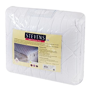 ผ้ารองกันเปื้อน KING SIZE STEVENS MATTRESS PAD K STEVENS WHITE