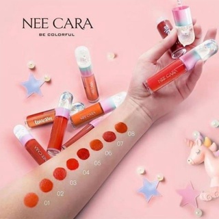 พร้อมส่ง✅ ลิปรุ่นใหม่ของ Nee Cara colourful unicorn juicy lip gloss น่ารักมาก