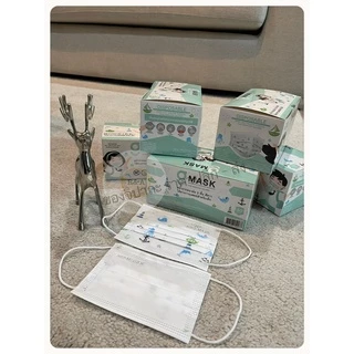 (G lucky mask เด็กสีขาว) พร้อมส่ง หน้ากากอนามัยเกรดการแพทย์ ผลิตสินค้าในไทย*3ชั้น หน้ากากเด็ก