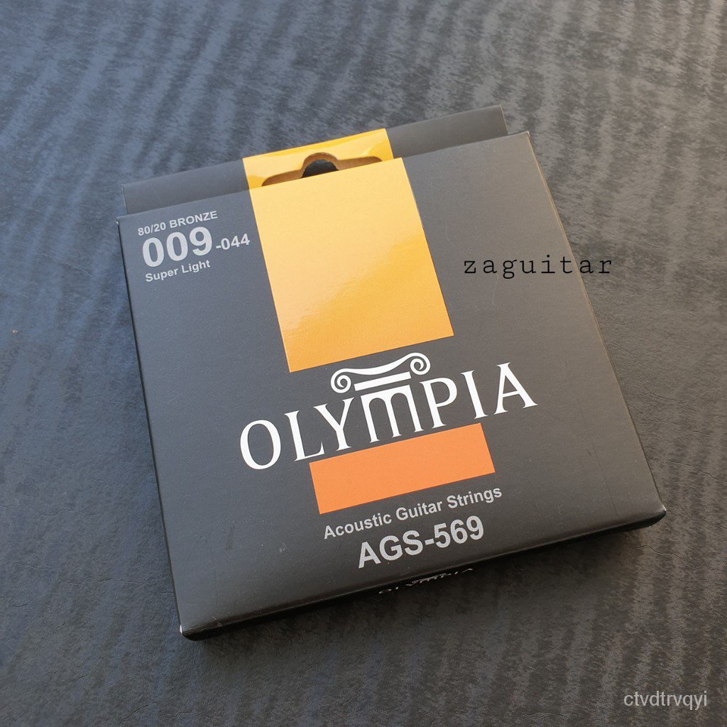 สายกีตาร์โปร่ง Olympia + ที่หมุน 3in1 + ฟรี ปิ๊ก 3 ชิ้น hKoW