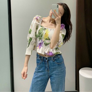 Orchid top สวยมากงานชนช๊อป เสื้อดึง