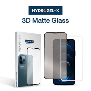 Hydrogel - X ฟิล์มกระจกด้านเต็มจอ3D ใช้สำหรับ iPhone (สีไม่ดรอป ไม่เกิด Flare) ที่1 ของฟิล์มเล่นเกม ตอบแชท ติดง่าย 3X