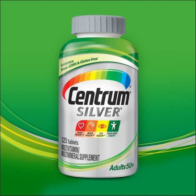 325เม็ด​Centrum Silver Adults 50+