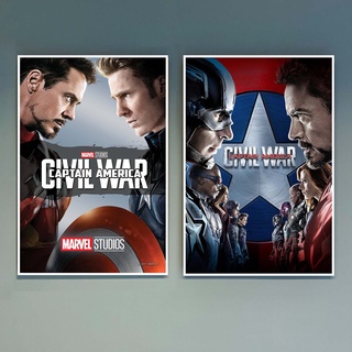 Captain America Civil War Posters (2016) Posters ขนาด 33x48 cm