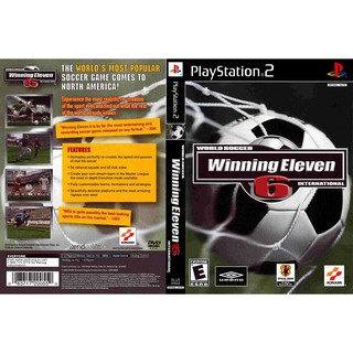 WORLD SOCCER WINNING ELEVEN 6 INTERNATIONAL [PS2 US : DVD5 1 Disc]